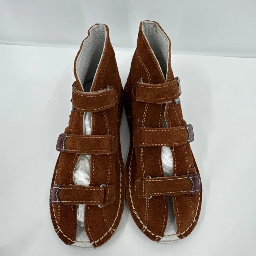 Daniel Preventive  Shoes Size 12-12.5 EU 30‎ Brown Suede Summer Sandals Support